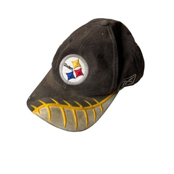 VTG Reebok Pro Line Pittsburgh Steelers Hat - Picture 1 of 4